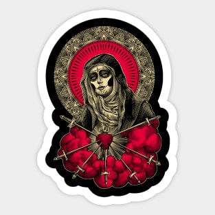 Virgin Muerte Sticker